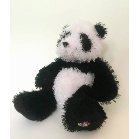 A stuffed panda bear